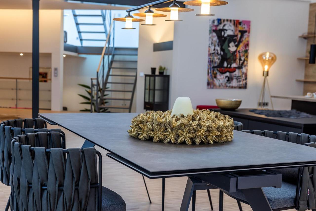 Luxus Wellness Loft - 245Qm - Designwohnen Im Zentrum Gütersloh Extérieur photo