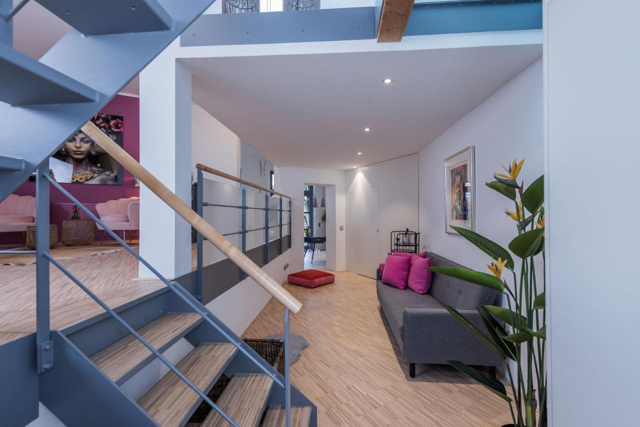 Luxus Wellness Loft - 245Qm - Designwohnen Im Zentrum Gütersloh Extérieur photo