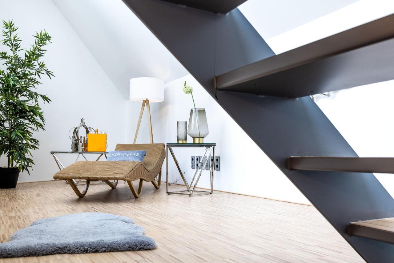 Luxus Wellness Loft - 245Qm - Designwohnen Im Zentrum Gütersloh Extérieur photo