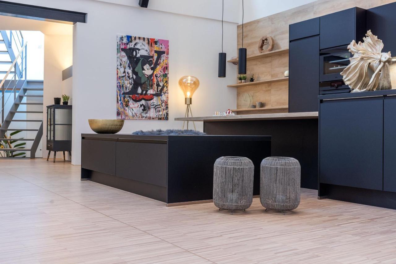 Luxus Wellness Loft - 245Qm - Designwohnen Im Zentrum Gütersloh Extérieur photo