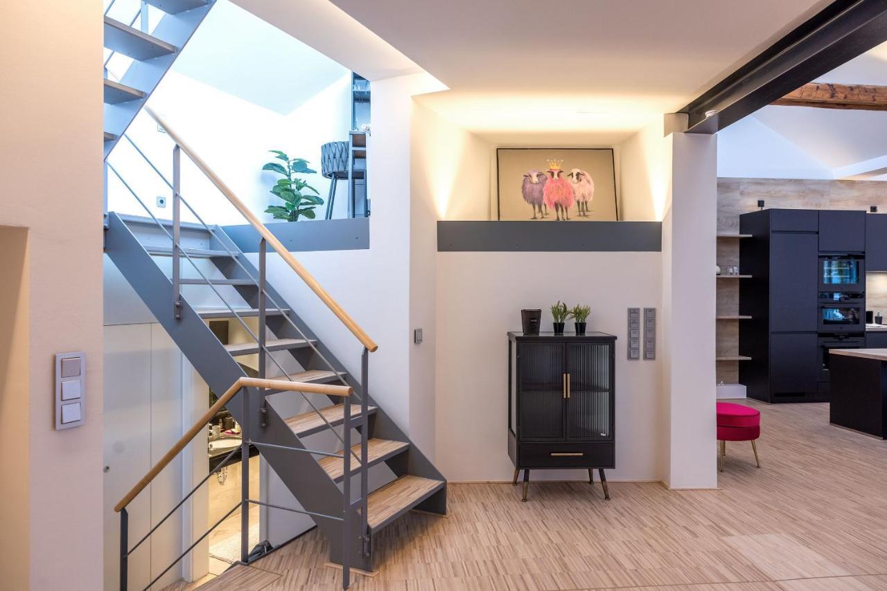 Luxus Wellness Loft - 245Qm - Designwohnen Im Zentrum Gütersloh Extérieur photo