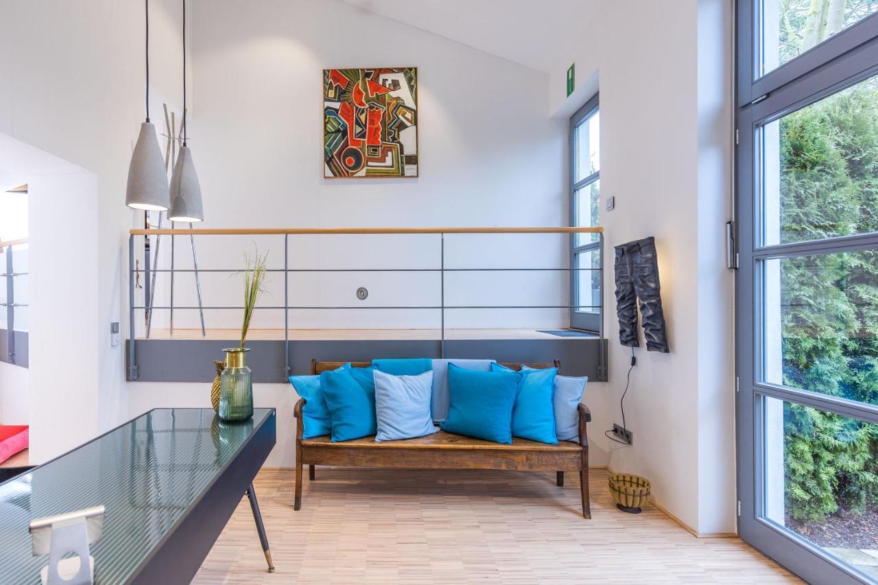 Luxus Wellness Loft - 245Qm - Designwohnen Im Zentrum Gütersloh Extérieur photo