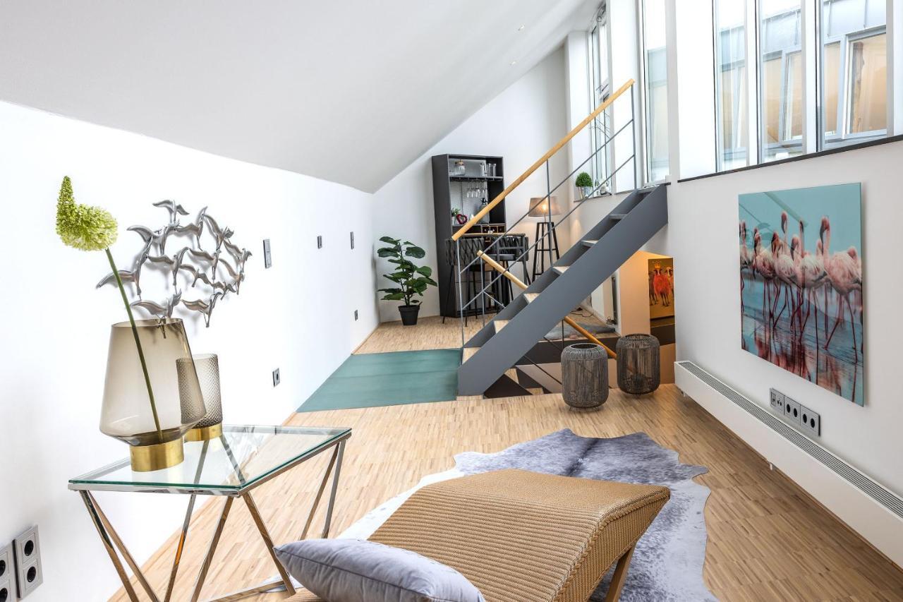 Luxus Wellness Loft - 245Qm - Designwohnen Im Zentrum Gütersloh Extérieur photo